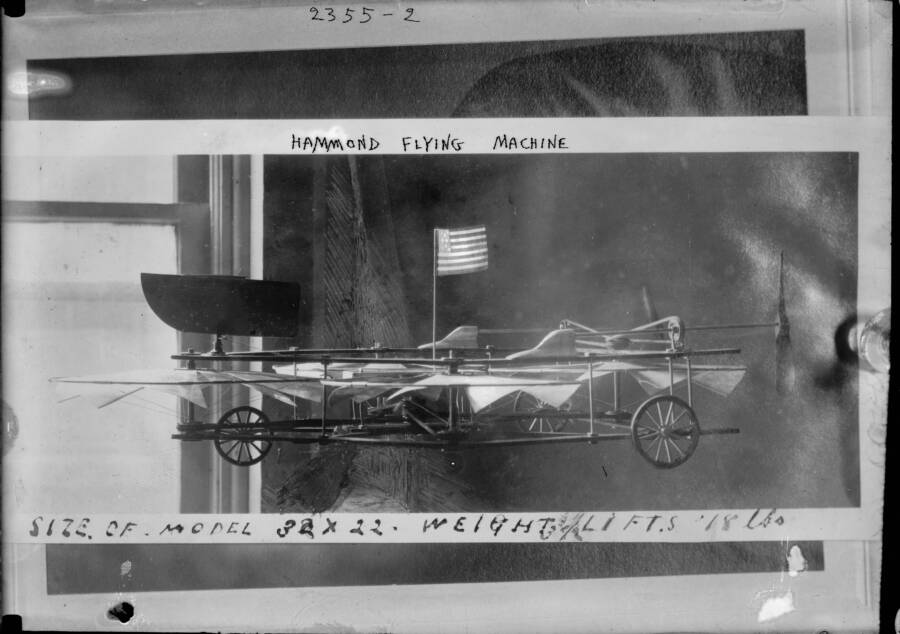 Hammond Flying Machine