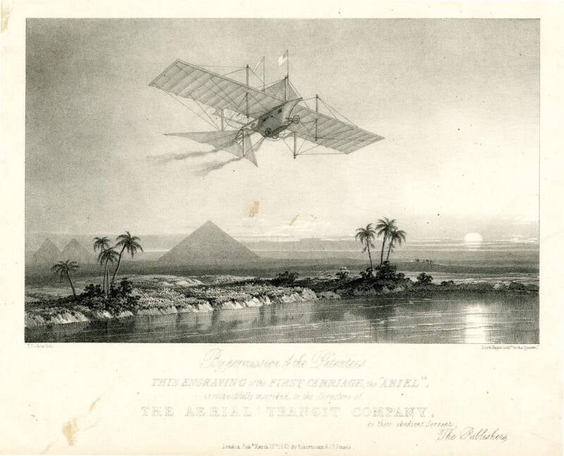 John Stringfellow Flying Machine Concept