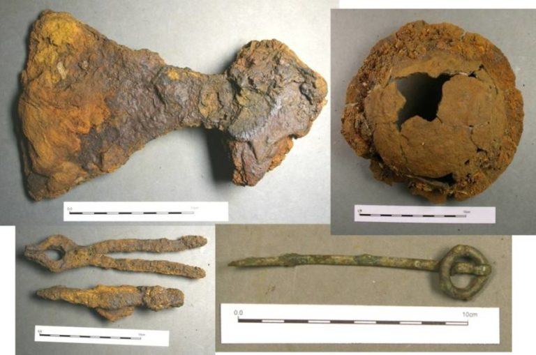 Uncovered Viking Funeral Ship In Scotland Contains Treasure Trove Of