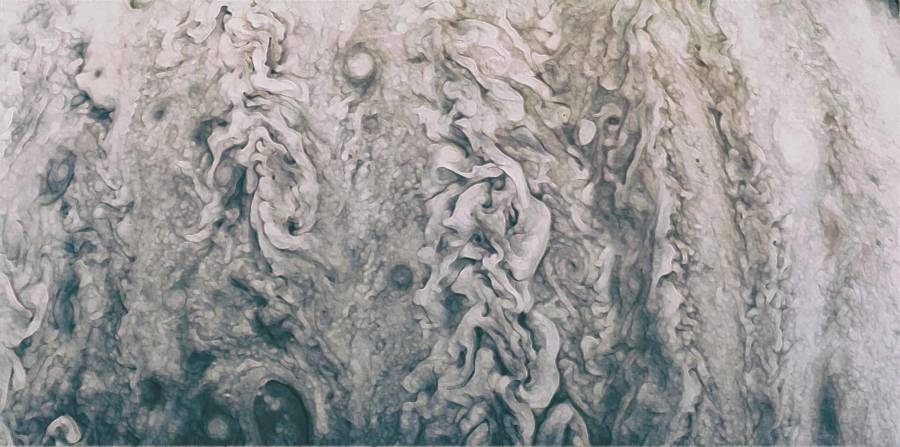 Black White Jupiter