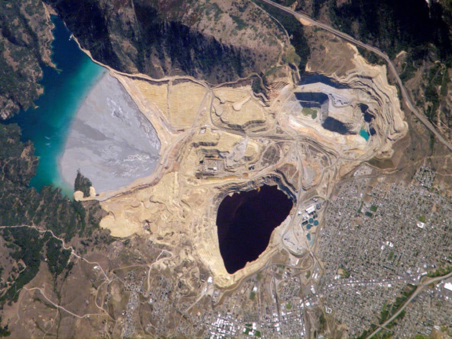 Butte Pit Aerial
