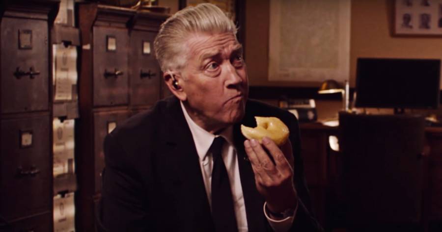 David Lynch Eating