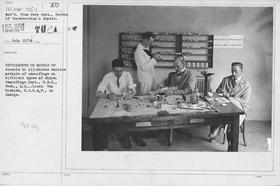 Dazzle Camouflage U.S. Models