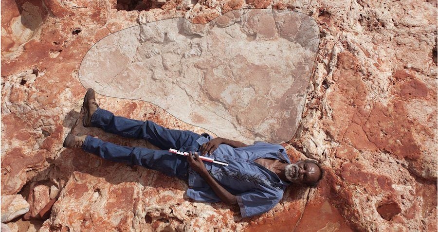 World's Largest Dinosaur Footprint