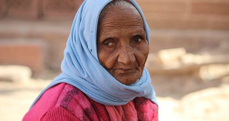 Grandma Old Woman Scarf Epigenetics