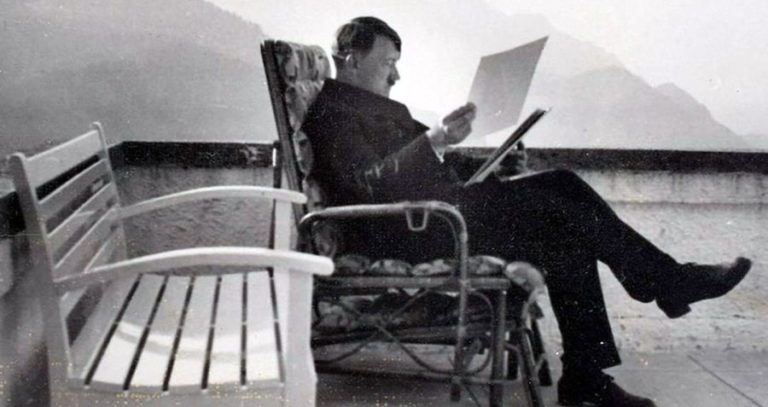 Hitler In Chair