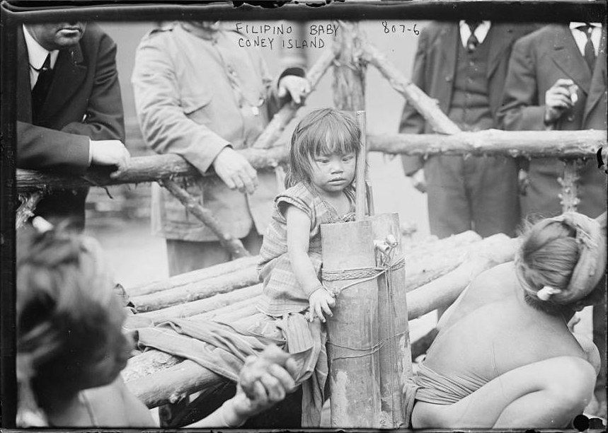 Human Zoos Filipino Baby