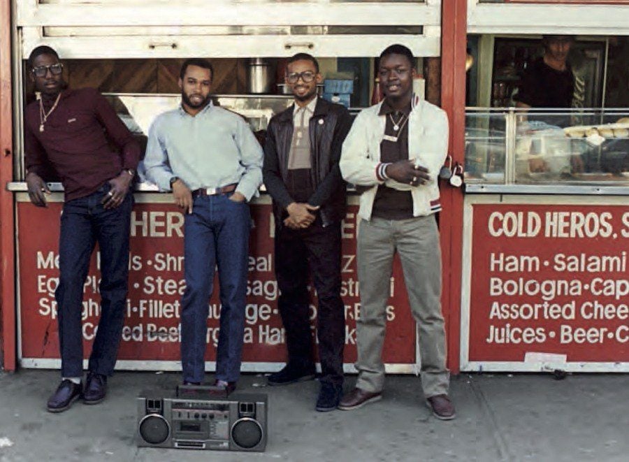 Jamel Shabazz Boombox