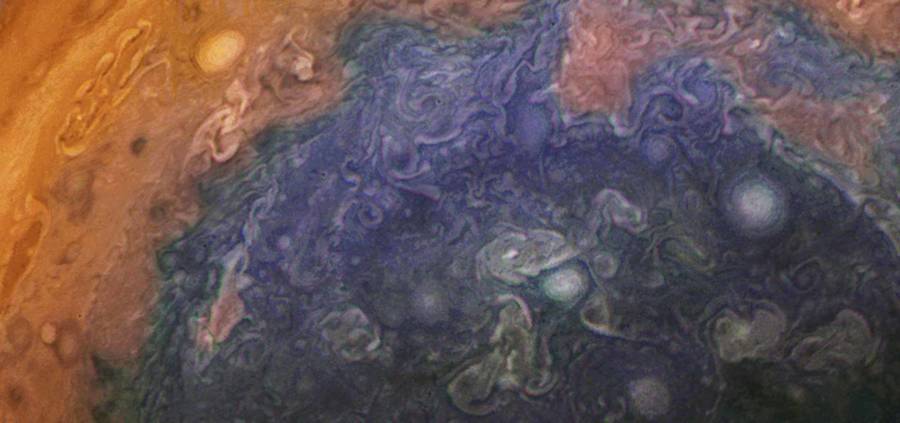 Photos Of Jupiter By Juno Probe