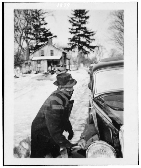 Leadbelly At His Car