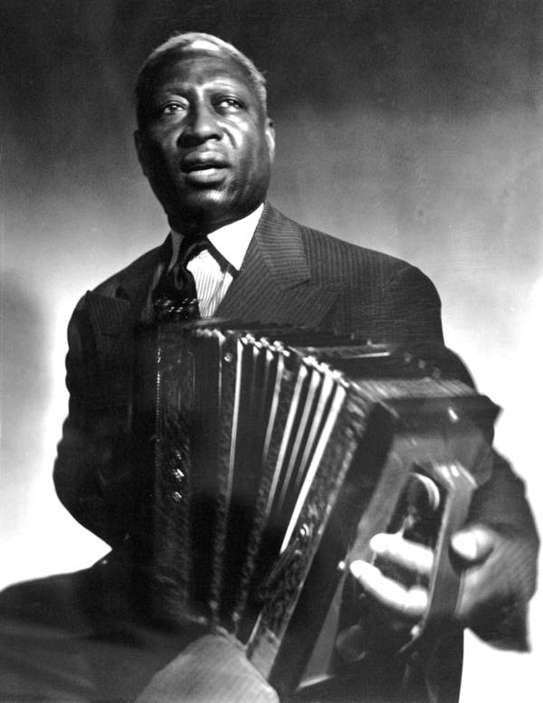 Leadbelly Plays Accordion