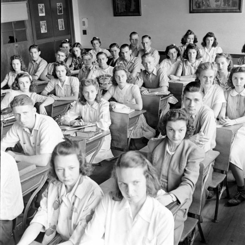 Mansfield High Segregated Classroom