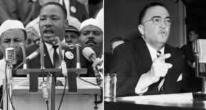 Martin Luther King Jr Alongside J Edgar Hoover Featured