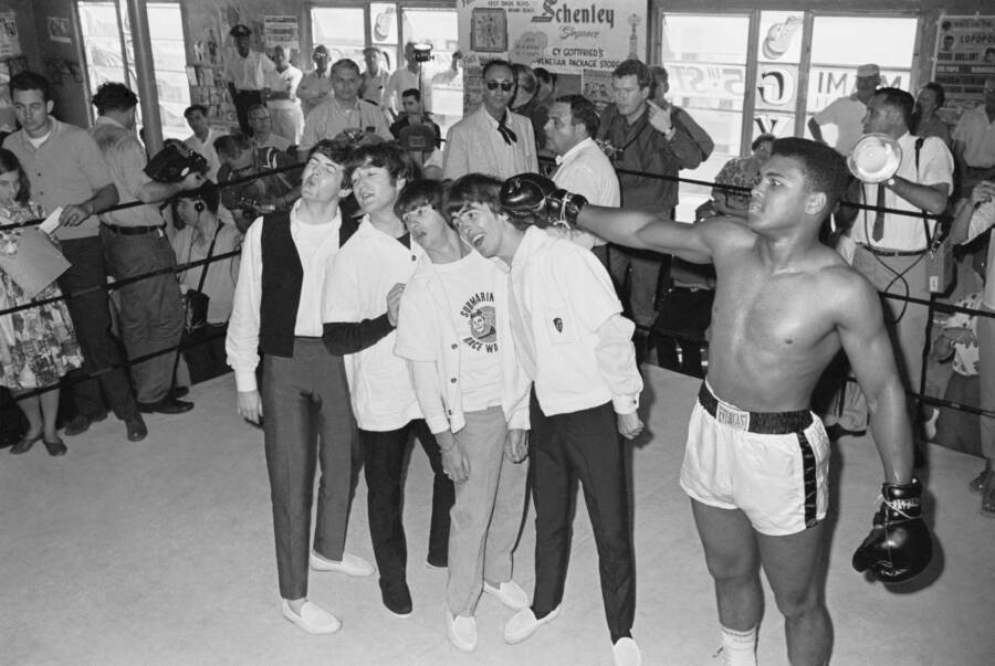 Photos Of Muhammad Ali And The Beatles