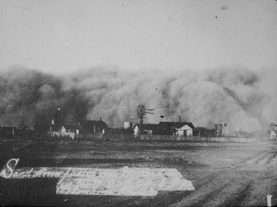 Sandstorm Over Midland Texas