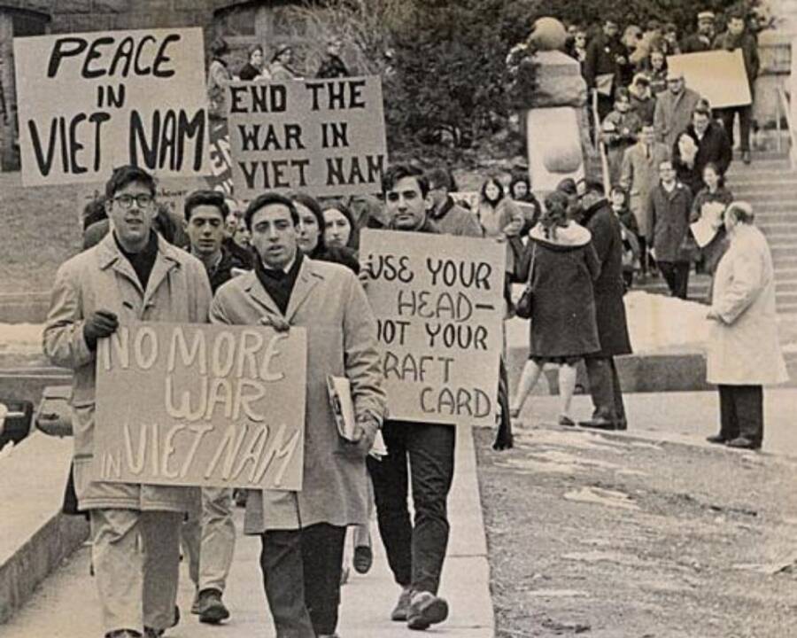 Students Protesting Vietnam War
