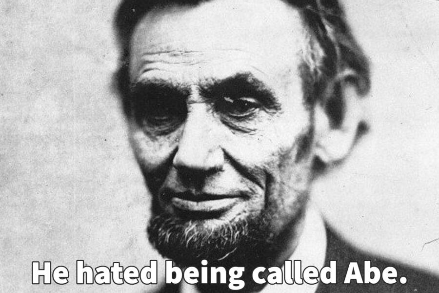 big gay meme abraham lincoln