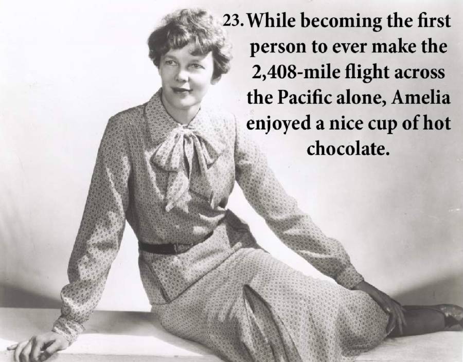 Amelia Earhart Photos Hot Chocolate
