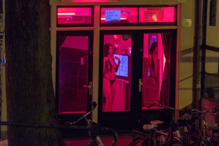 Prostitute-Run Brothel Opens Today In Amsterdam.
