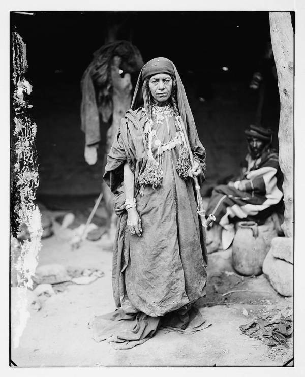 Bedouin Woman With Necklace