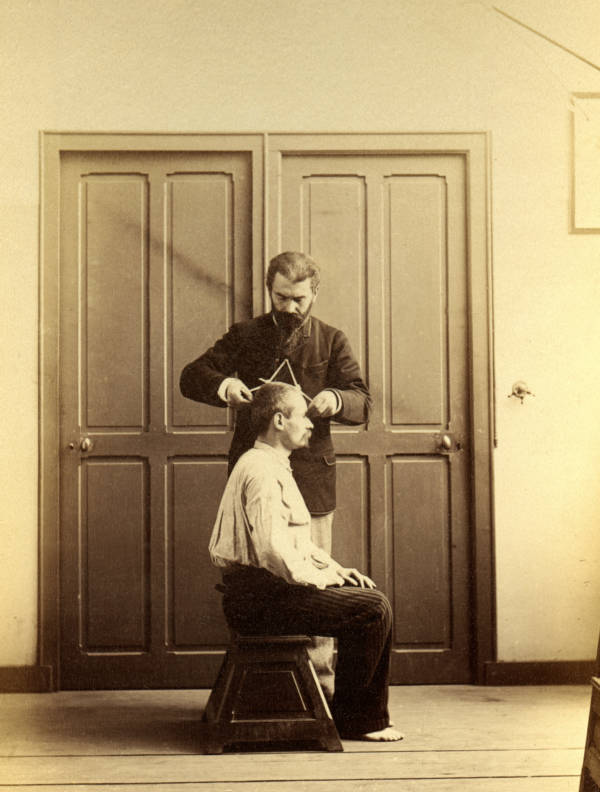 Bertillon Anthropometric Head Measurement