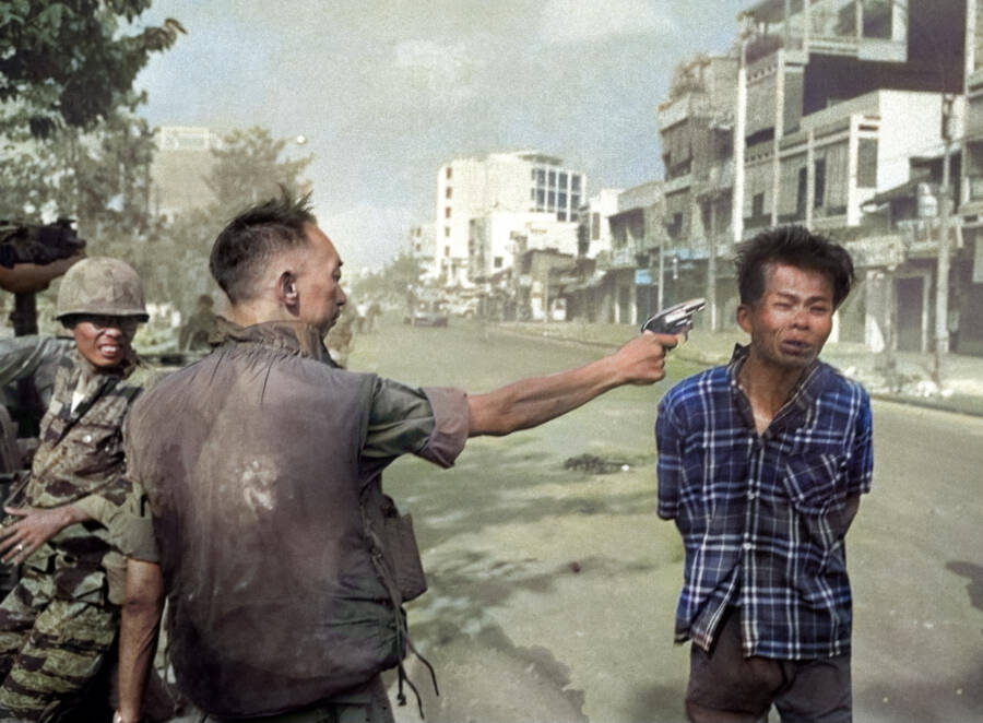 Colorized Saigon Execution Photo