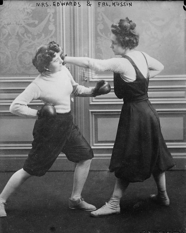 Women's Boxing A Surprising And Brutal Photo History