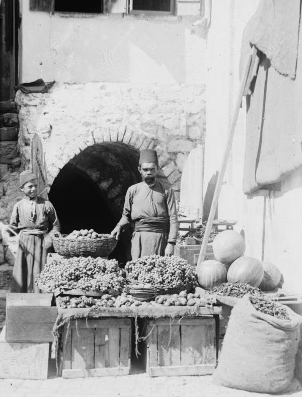 Fruit Vendor Old Jerusalem
