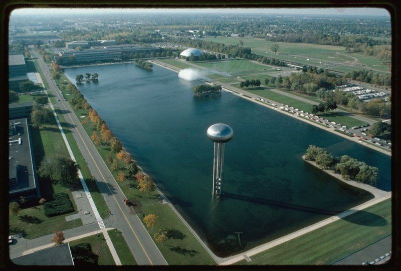 General Motors Technical Center Aerial