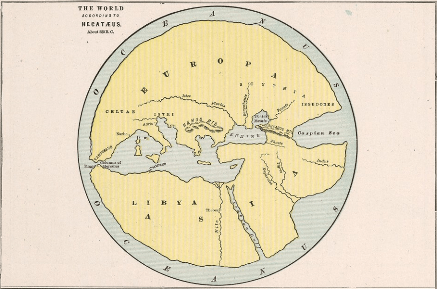 Hecataeus Ancient World Maps