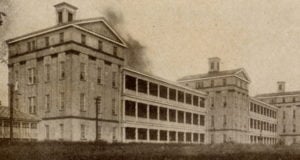 Insane Asylum Postcard 1915