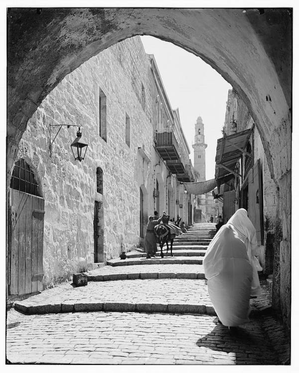 Jerusalem Street Of Arches