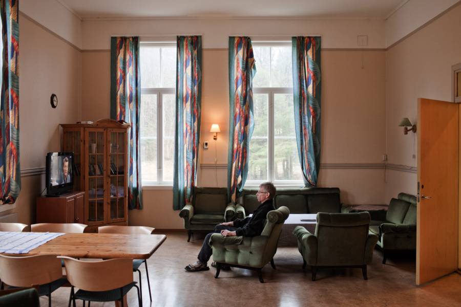 Large Windows In Bastoy Prison Cottage