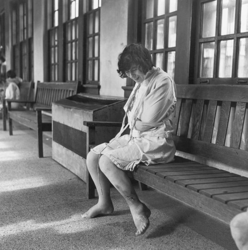 Bench In A Mental Asylum