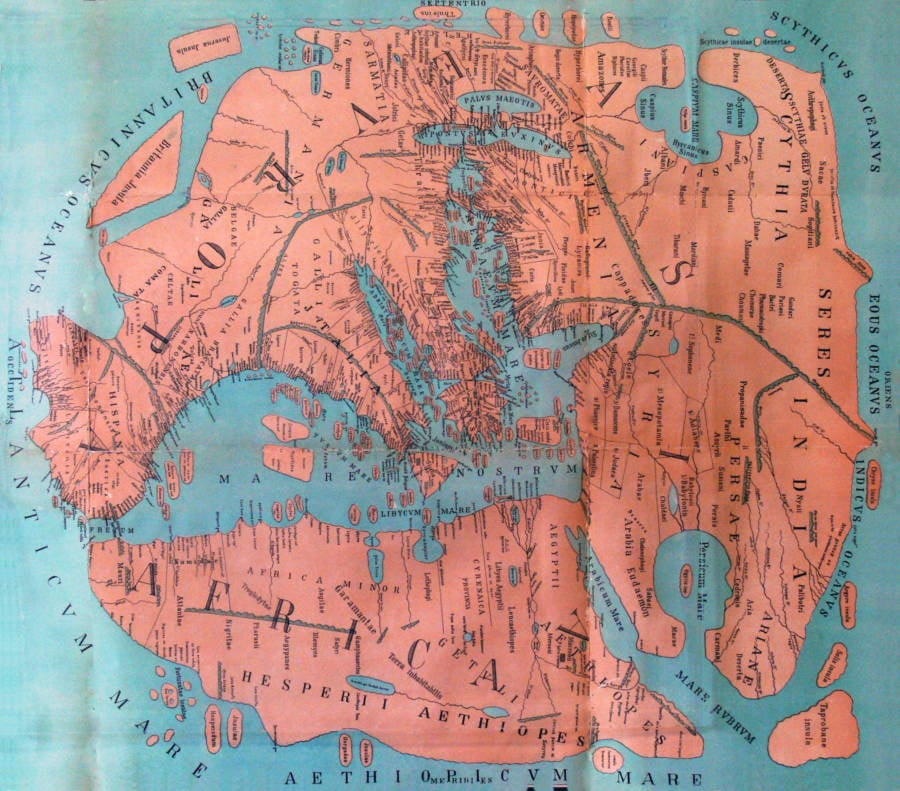 Pomponious Mela World Map