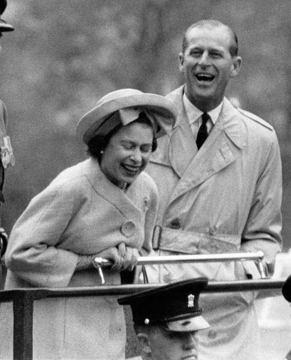 Prince Philip Laughing