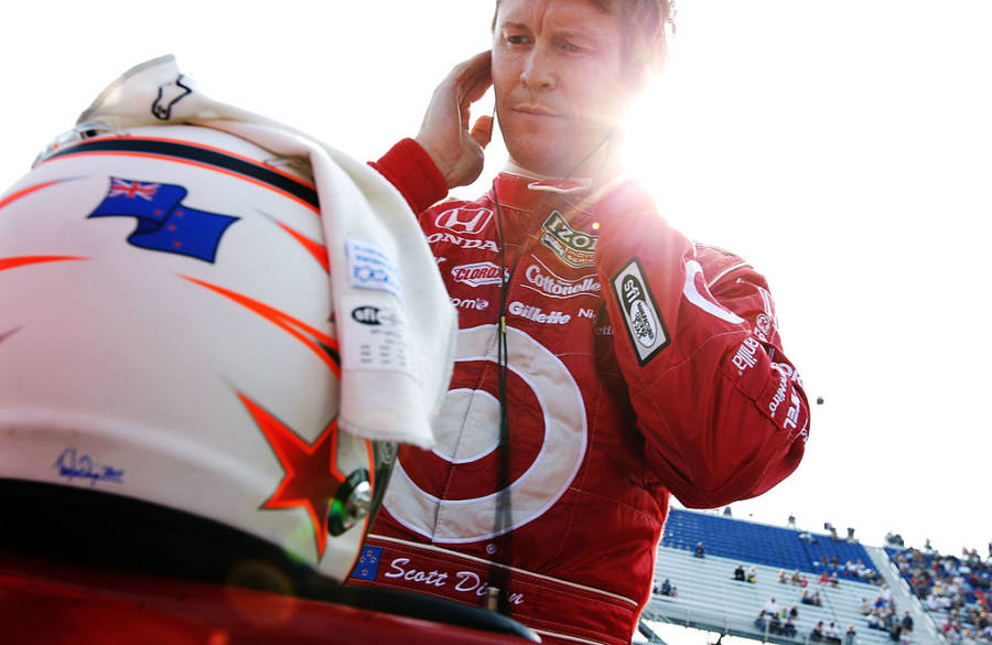 Scott Dixon Crash