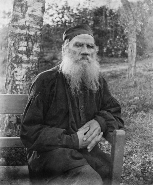 Tolstoy Seated