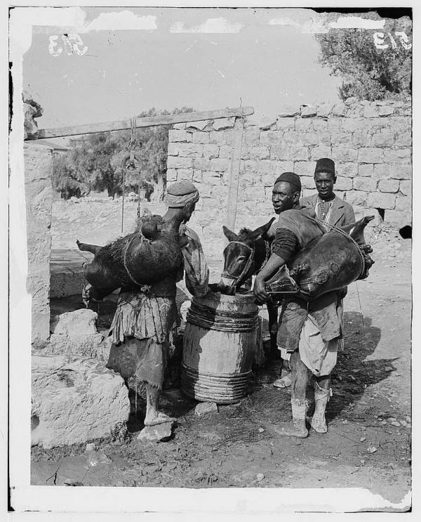 Water Carriers In Jerusalem