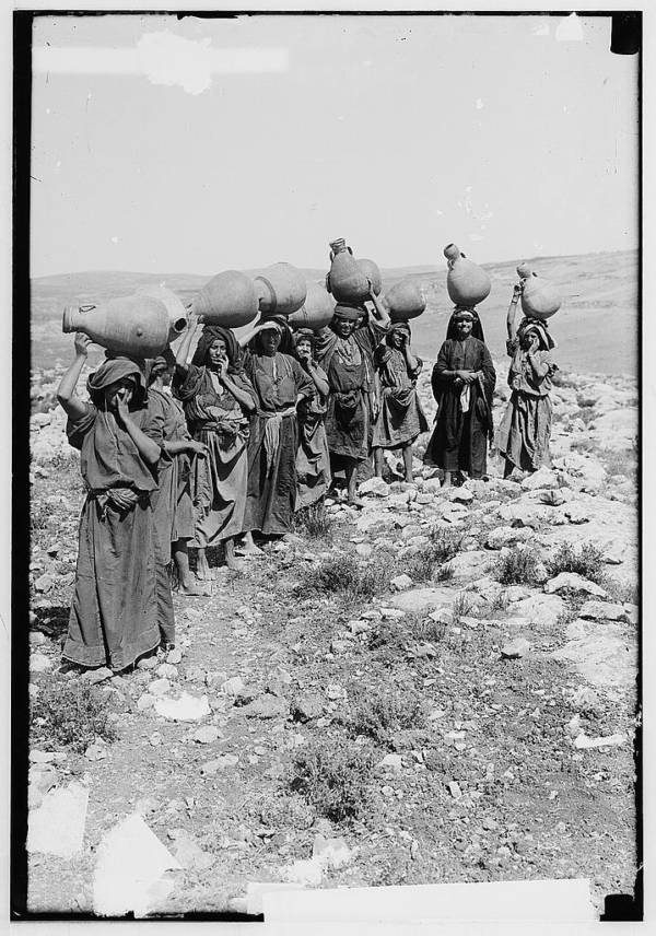 Women Carrying Water Jars