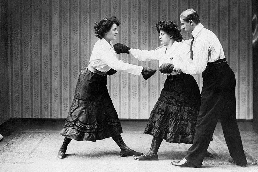 Dozens of Victorian women took part in bouts of boxing, study reveals