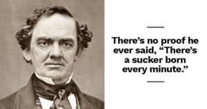 Barnum Misquote