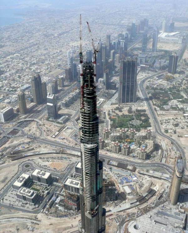 Burj Khalifa Dubai Construction