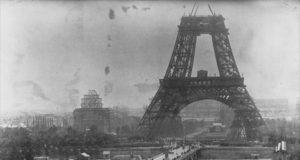 Eiffel Tower Construction Paris