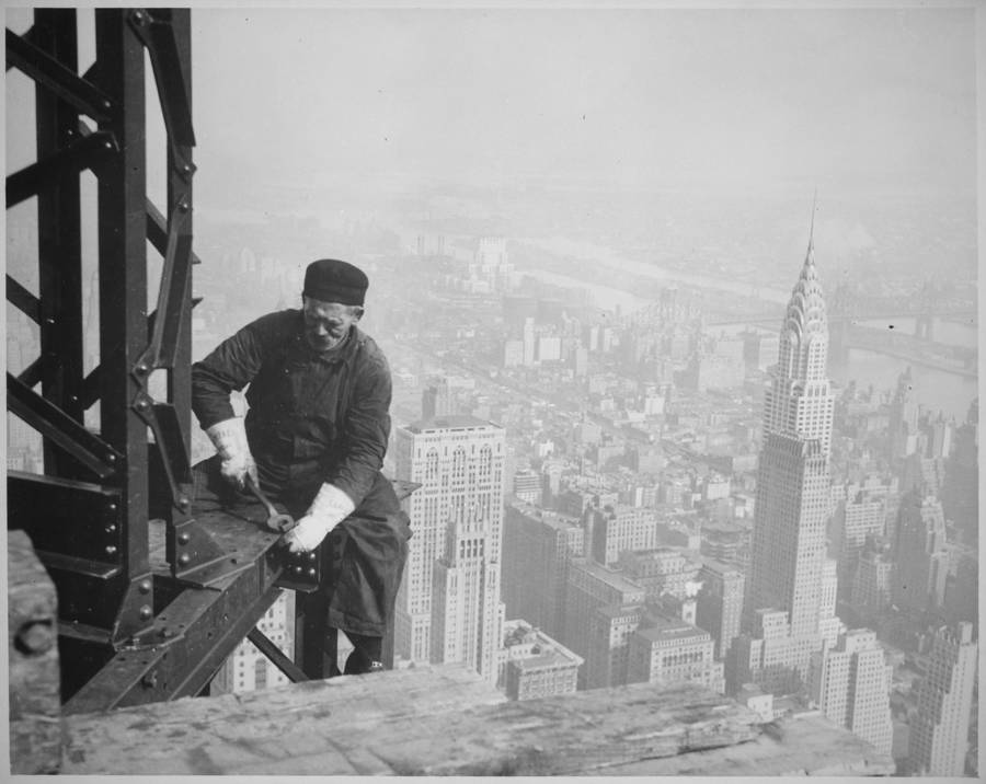 Empire State Building Girder