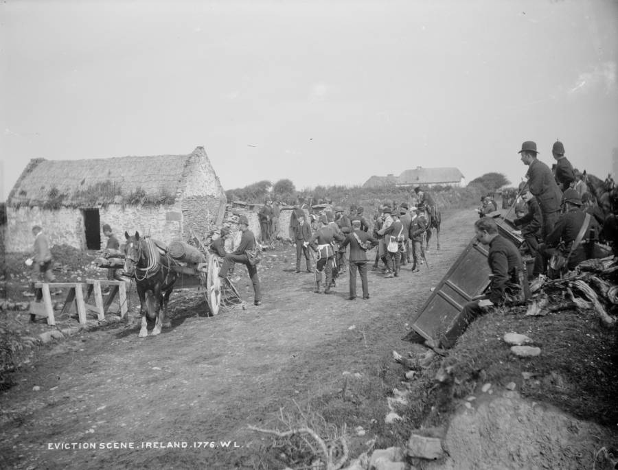 Eviction Scene Land War