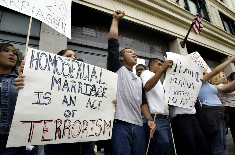Gay Marriage Protests