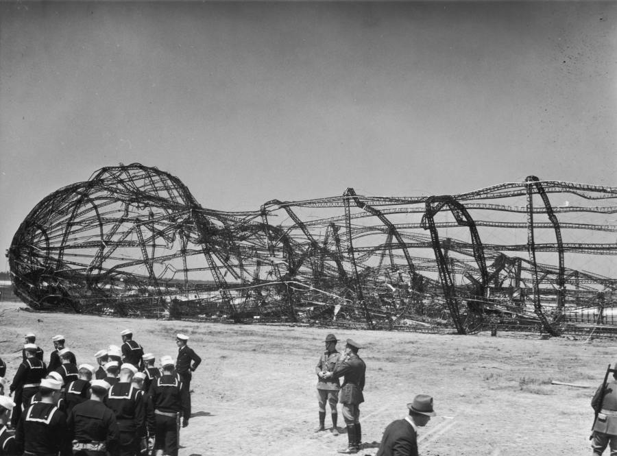 Hindenburg Charred Hulk