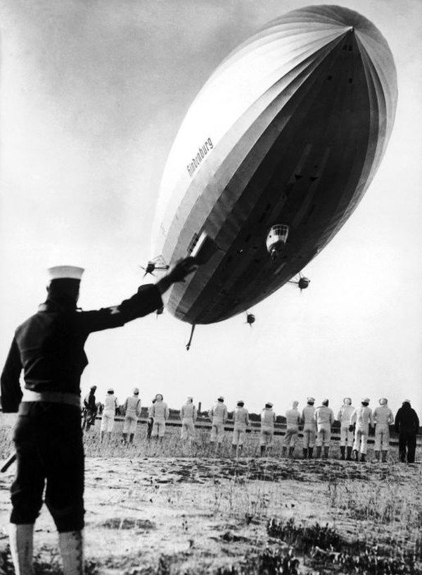 Hindenburg Landing New York