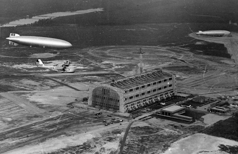 Hindenburg Over Lakehurst